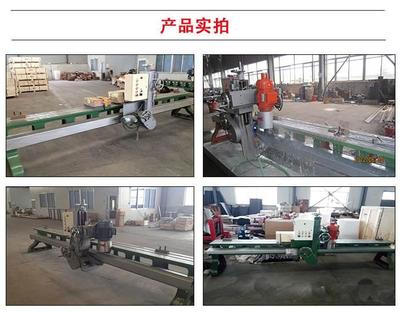 山東大理石線條機 自動曲線直線石材磨邊機 臺面板材背景墻磨邊